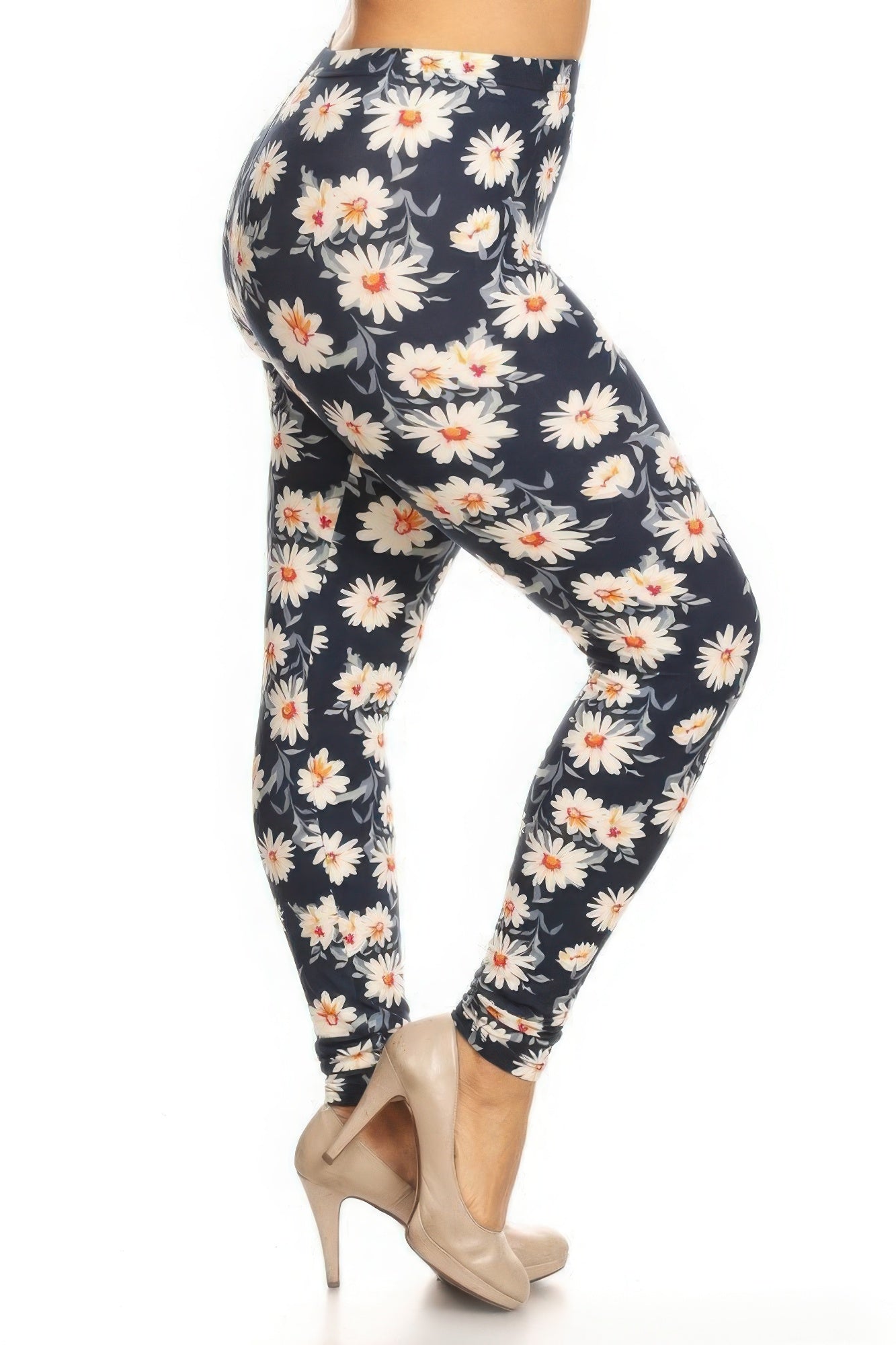 Plus Size Buttery Soft Print Leggings