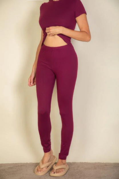 Basic Solid Leggings