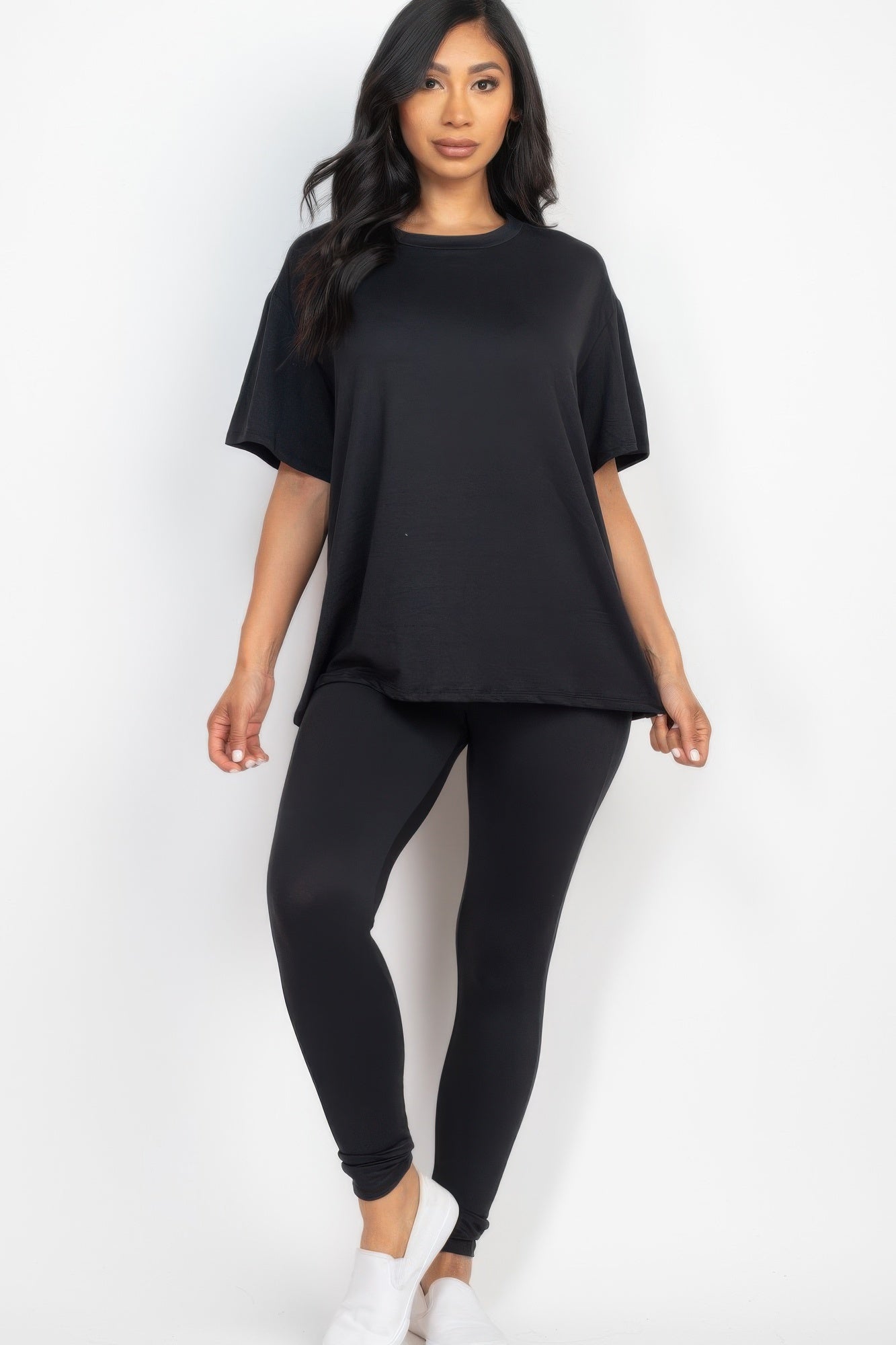 Oversized T-shirt & Leggings Set