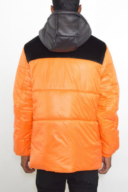 Mens Padded Buffle Puffer Jacket