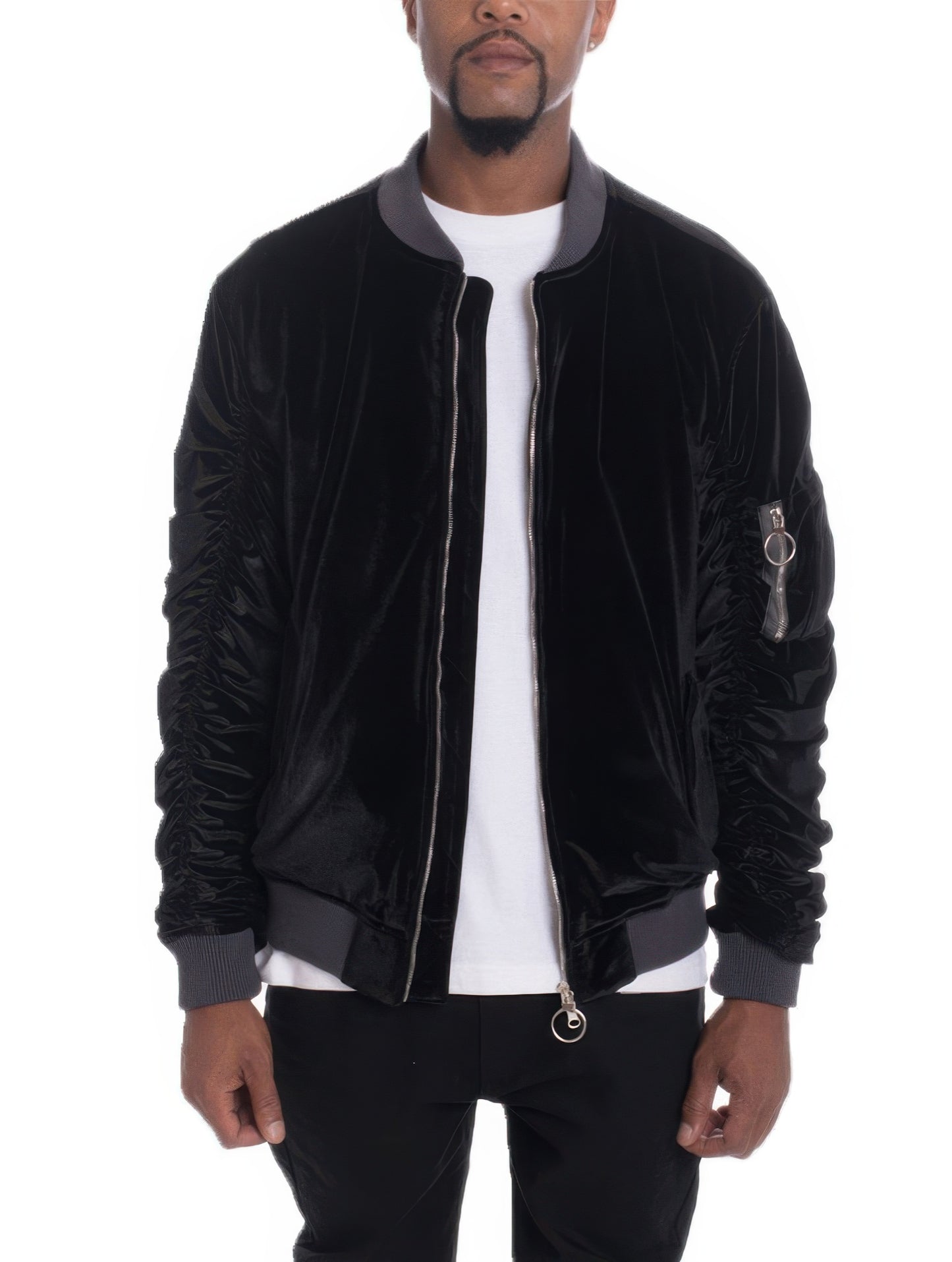 Men's Casual Slim Fit Bomber Jacket