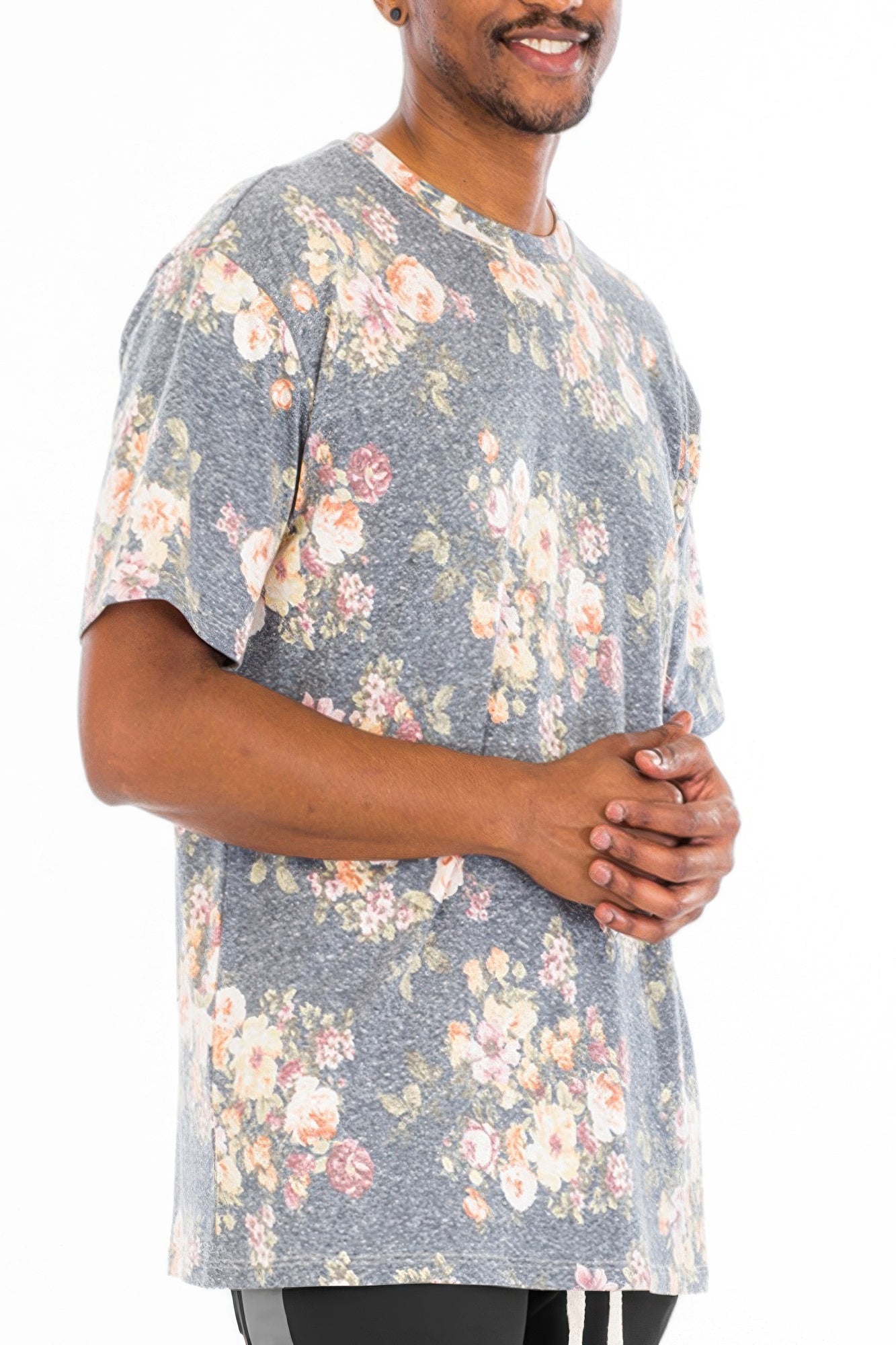 Heathered Floral Tshirt