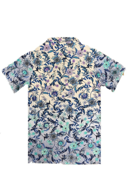 Mens Paisley Button Down Shirt