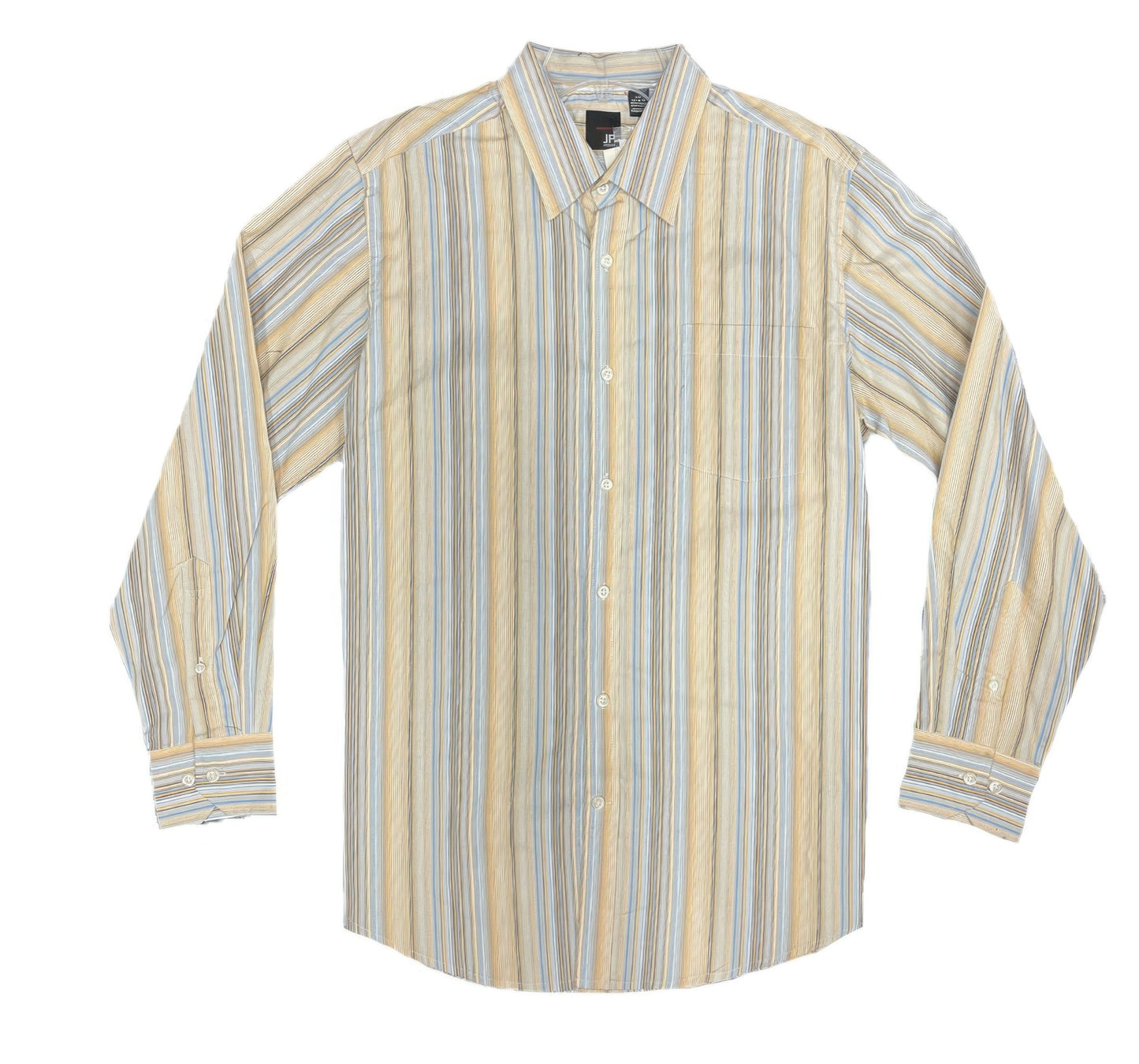 Michael Brandon Long Sleeve Striped Shirt