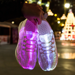 Light-up Luminous Fiber Optic Shoes