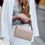 new fashion small retro big brand casual shoulder bag chain diagonal bag all-match light luxury women's bag