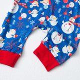 Long-sleeved Snowflake Christmas Women's Pajamas
