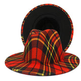 Natural Landscape Tie-dye Fedora Hat
