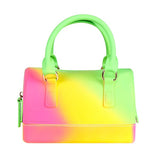 Colorful Fashion Diagonal Jelly Bag (Purse Only)