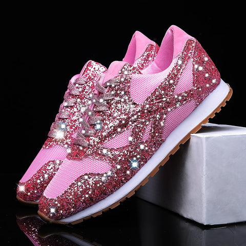 Women Running Shoes Fashion Casual Flats Breathable Sneakers