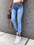New Design Women Casual Denim/Distressed Jeans