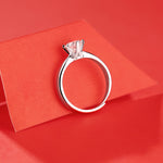1 Karat New Classic Ring S925 Silver Jewelry