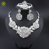 Exquisite Silver Color Jewelry Sets